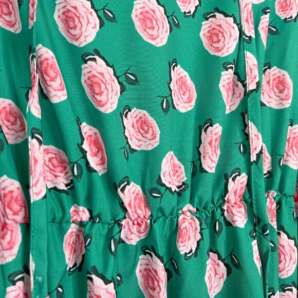 Boho Printed Flowy Maxi Dress - Picture 3 of 4